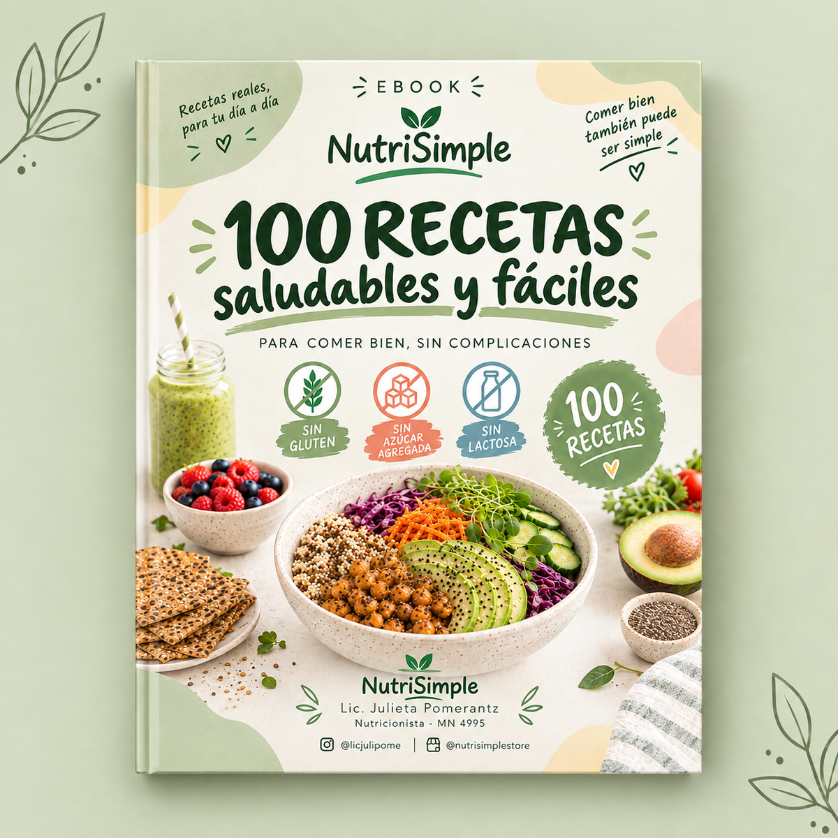 100 Recetas Saludables y Fáciles